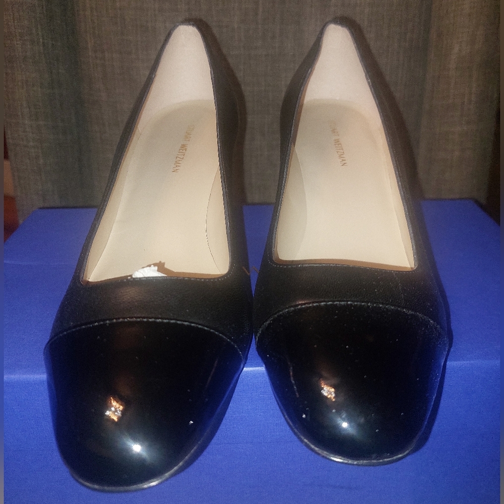 Stuart Weitzman Milla Pump Elegant Black Women's Shoes